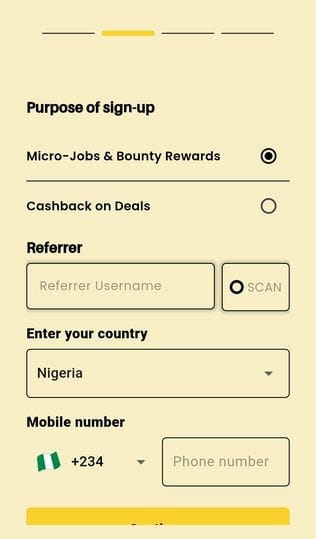 Owodaily signup options